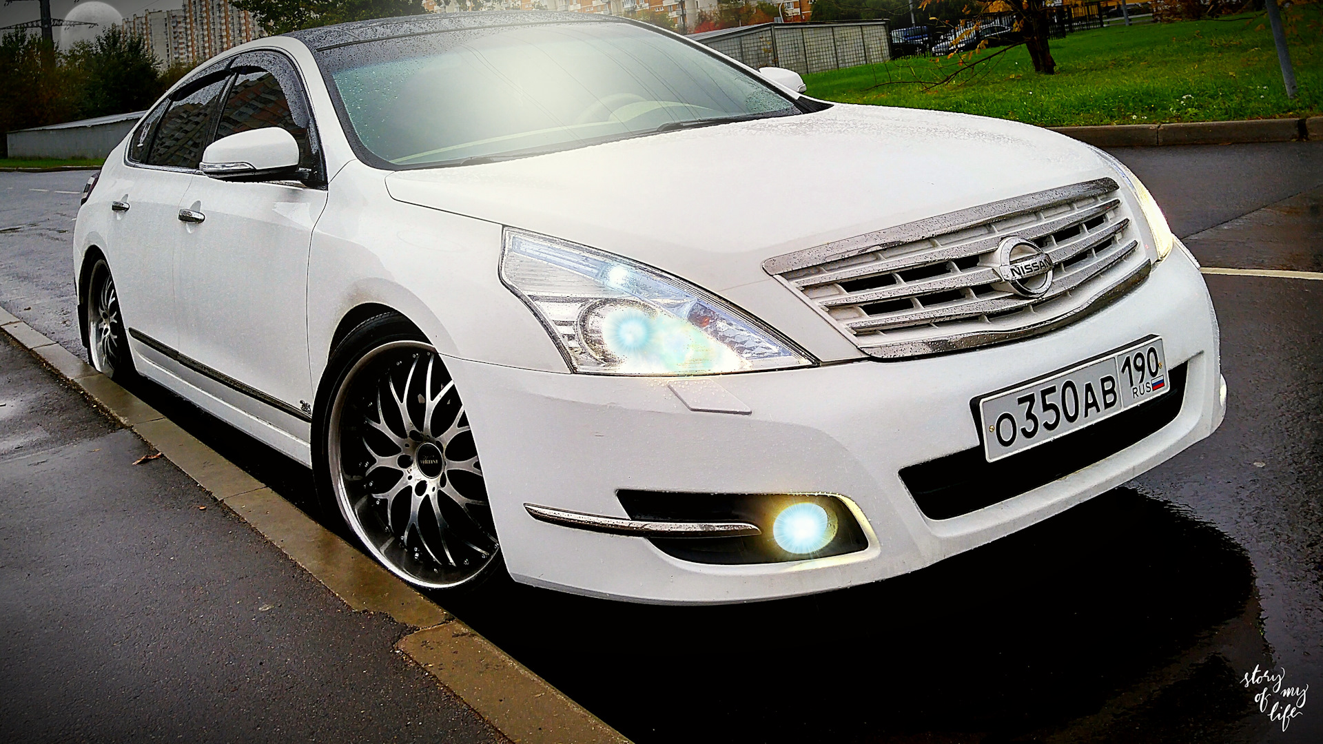 Nissan Teana (J32) 3.5 бензиновый 2012 | ***<Белый FULL 350>***·· на DRIVE2