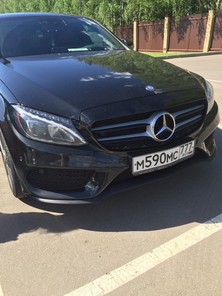 Антихром Мерседес w205