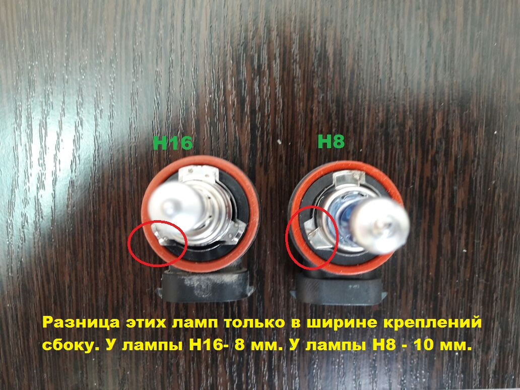 Различия ламп. Цоколь лампы н8 и н11 отличия. Цоколь подключения н11. Лампа h16 отличие от h 11. Лампы н8 н16 разница.