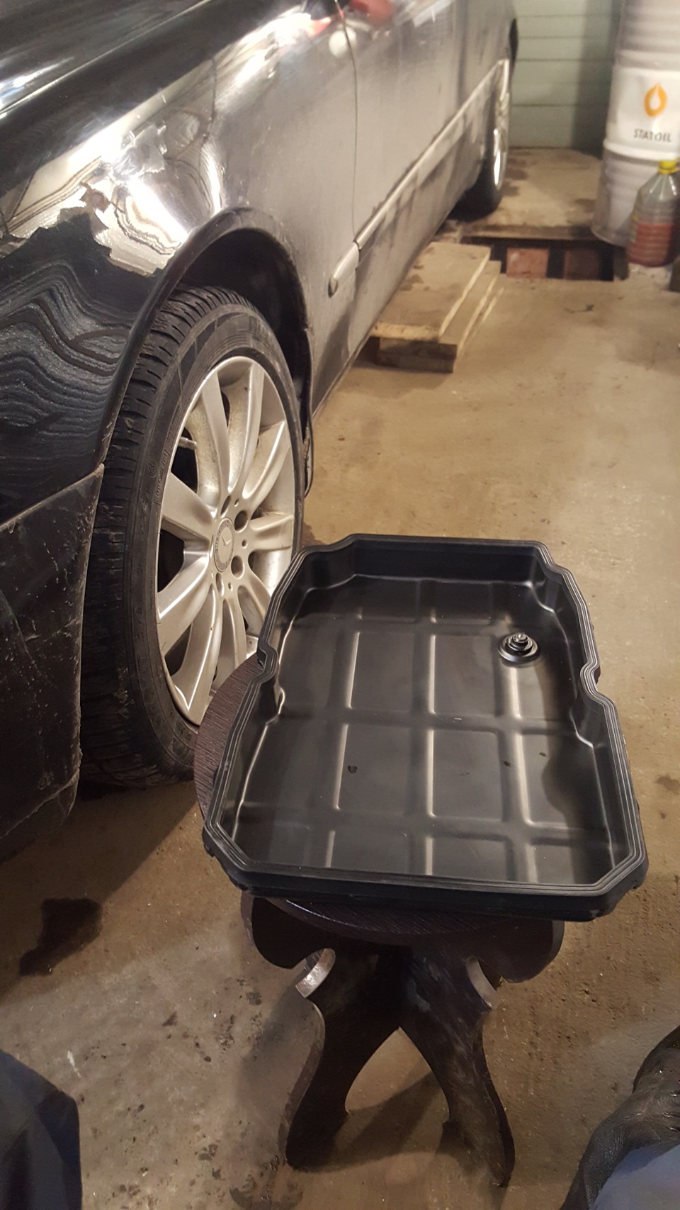 Промывка гидроблока. — Mercedes-Benz S-Class (W220), 5 л, 2003 года ...