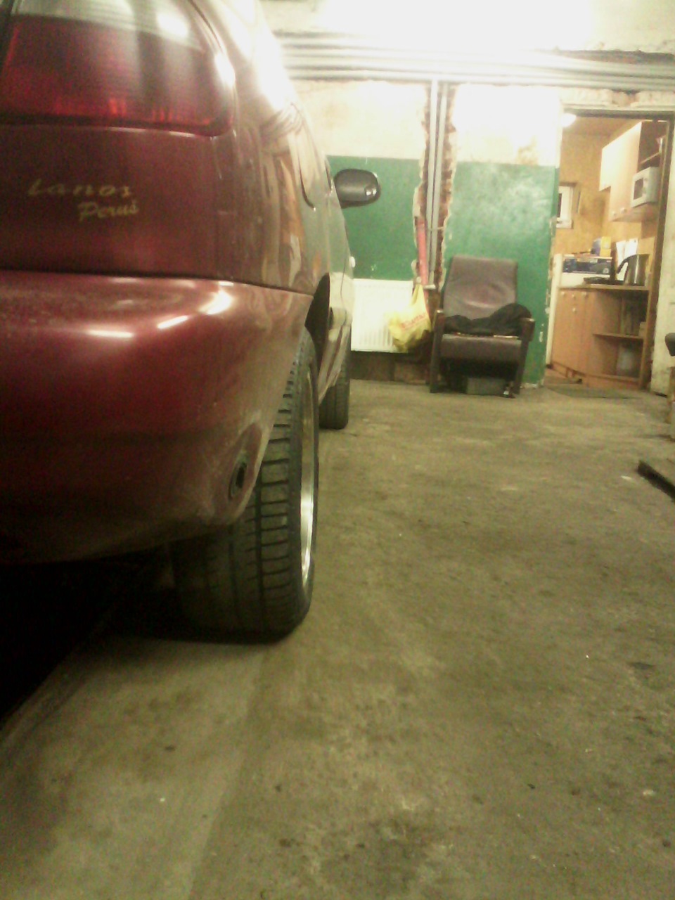 Минусовой развал… — Daewoo Sens, 1,3 л, 2005 года | наблюдение | DRIVE2