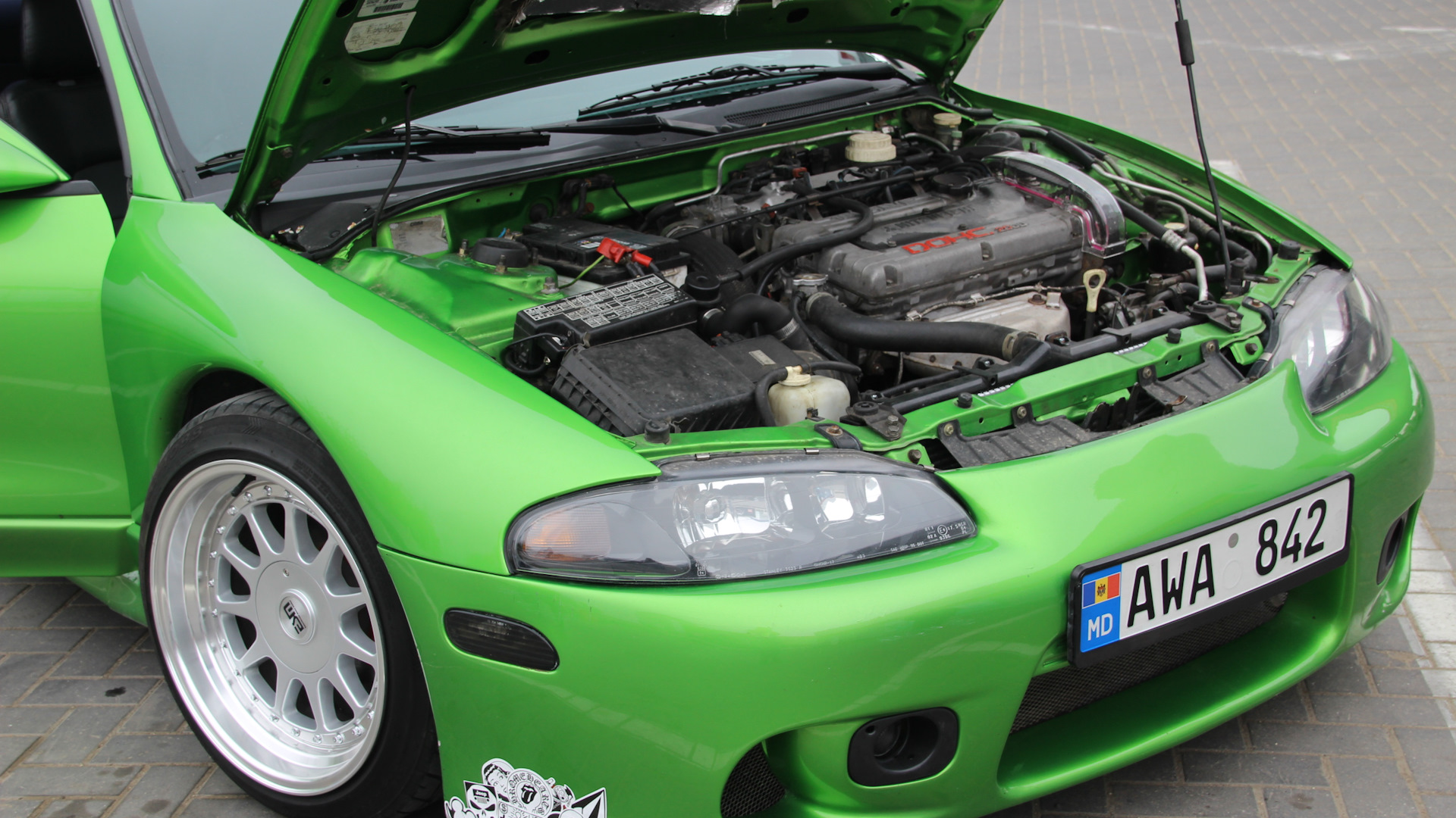 Mitsubishi Eclipse (2G) 2.0 бензиновый 1995 | 4G63 Turbo на DRIVE2