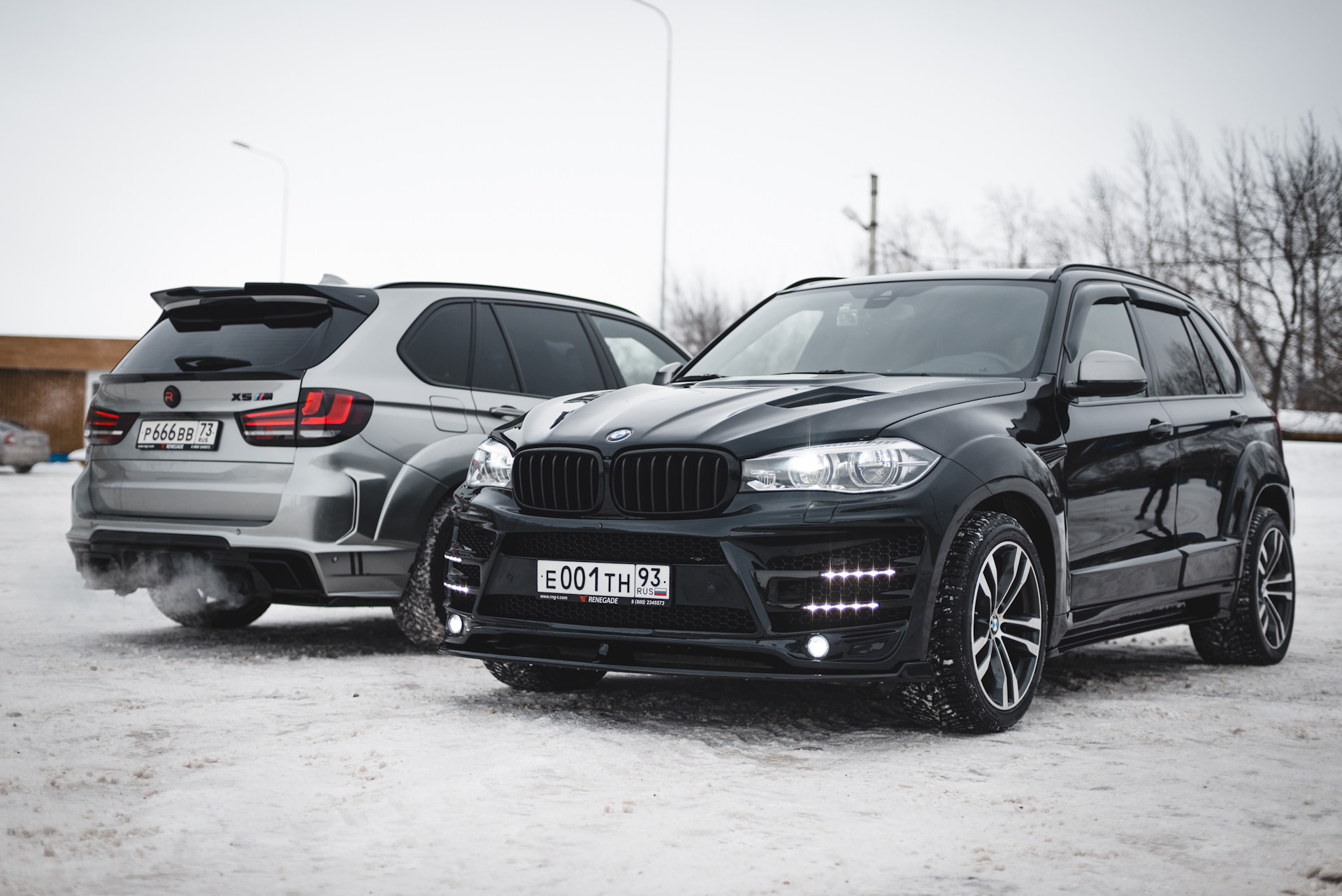 Бмв х5 f15 тюнинг фото Единственный в мире BMW X5 F15 в костюме от Renegade design - BMW X5 M (F85), 4,