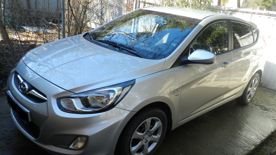Hyundai Solaris без хвоста