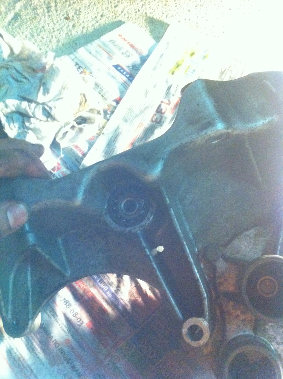 Замена подшипника вискомуфты — Volkswagen Passat Variant (B5), 2,3 л ...