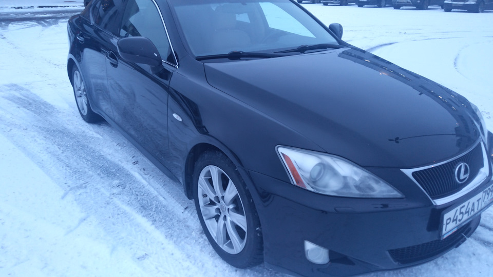 Дует с водительской стороны холодным — Lexus IS II, 2,5 л, 2007 года ...