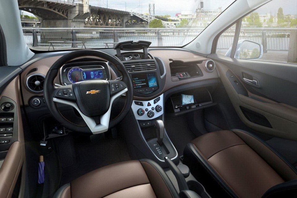 Интерьер chevrolet tracker