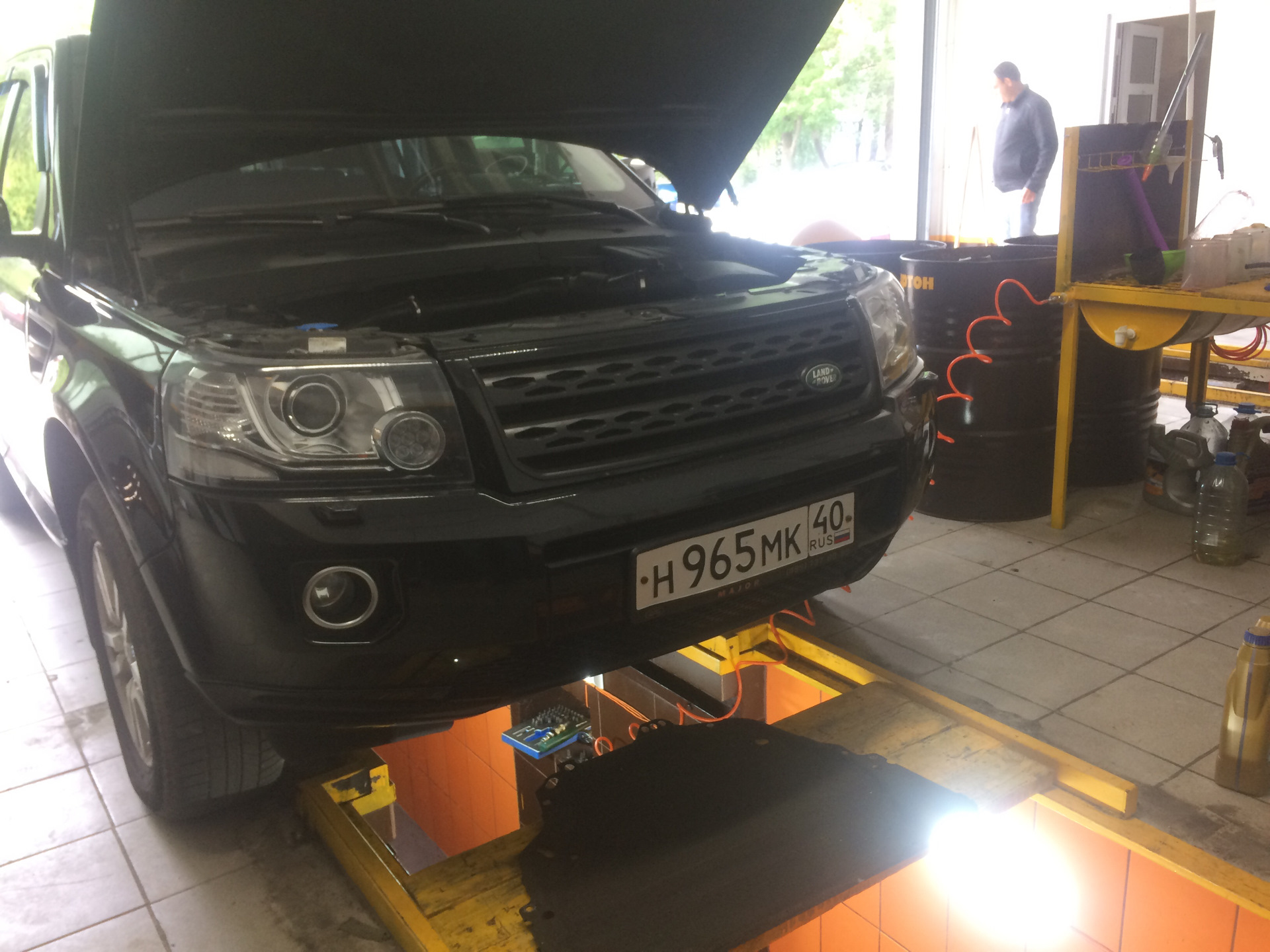 Частичная замена масла в акпп — Land Rover Freelander 2 (L359), 2,2 л ...
