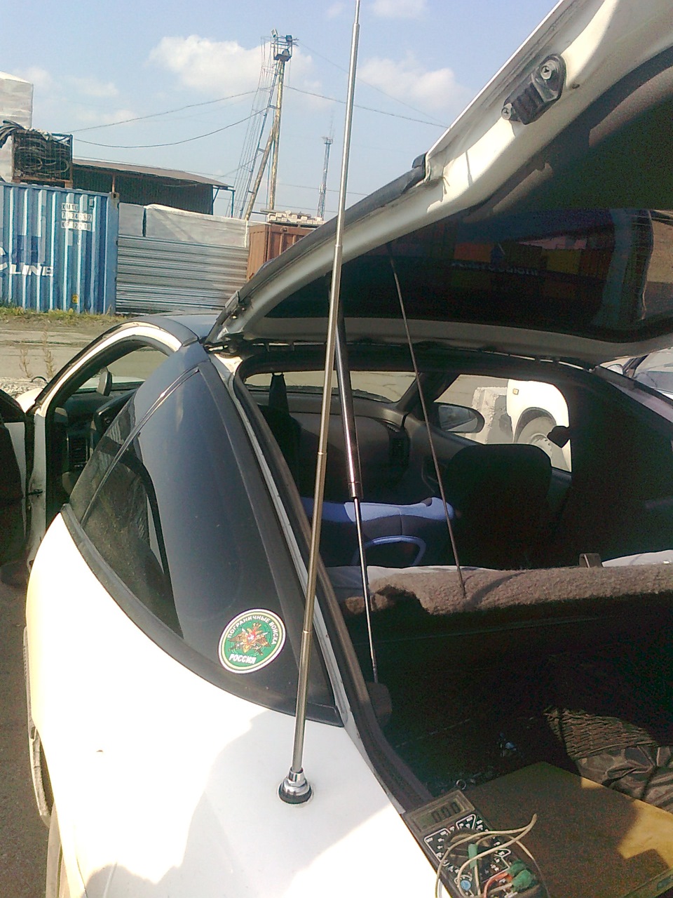 Включил майнун выехала, выключил спряталась))))) — Mitsubishi Eclipse (1G)