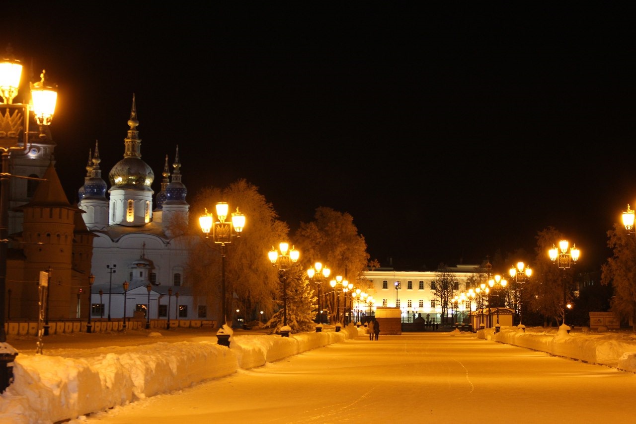 Тобольск вечерний фото