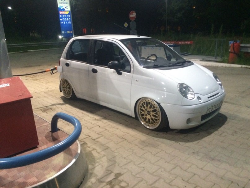 Daewoo Matiz на КРУТЫХ дисках