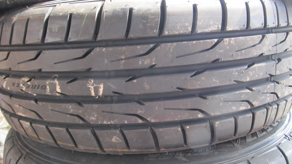 Летняя резина Dunlop Direzza DZ102 — KIA Cerato (2G), 1,6 л, 2011 года ...