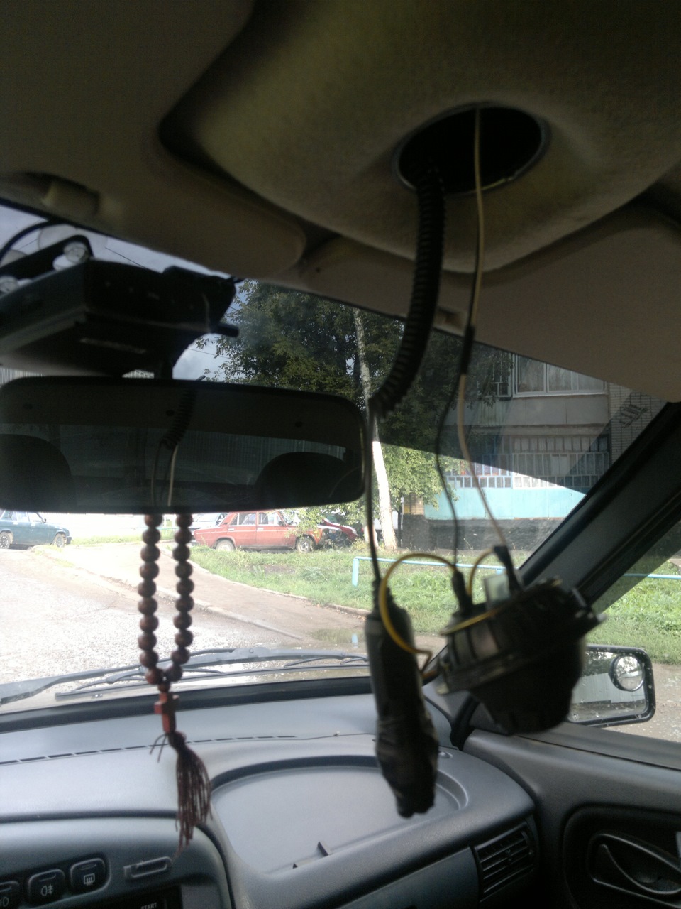 Подключение радара-детектора от подсветки салона =)) — Lada 2114, 1,6 л ...