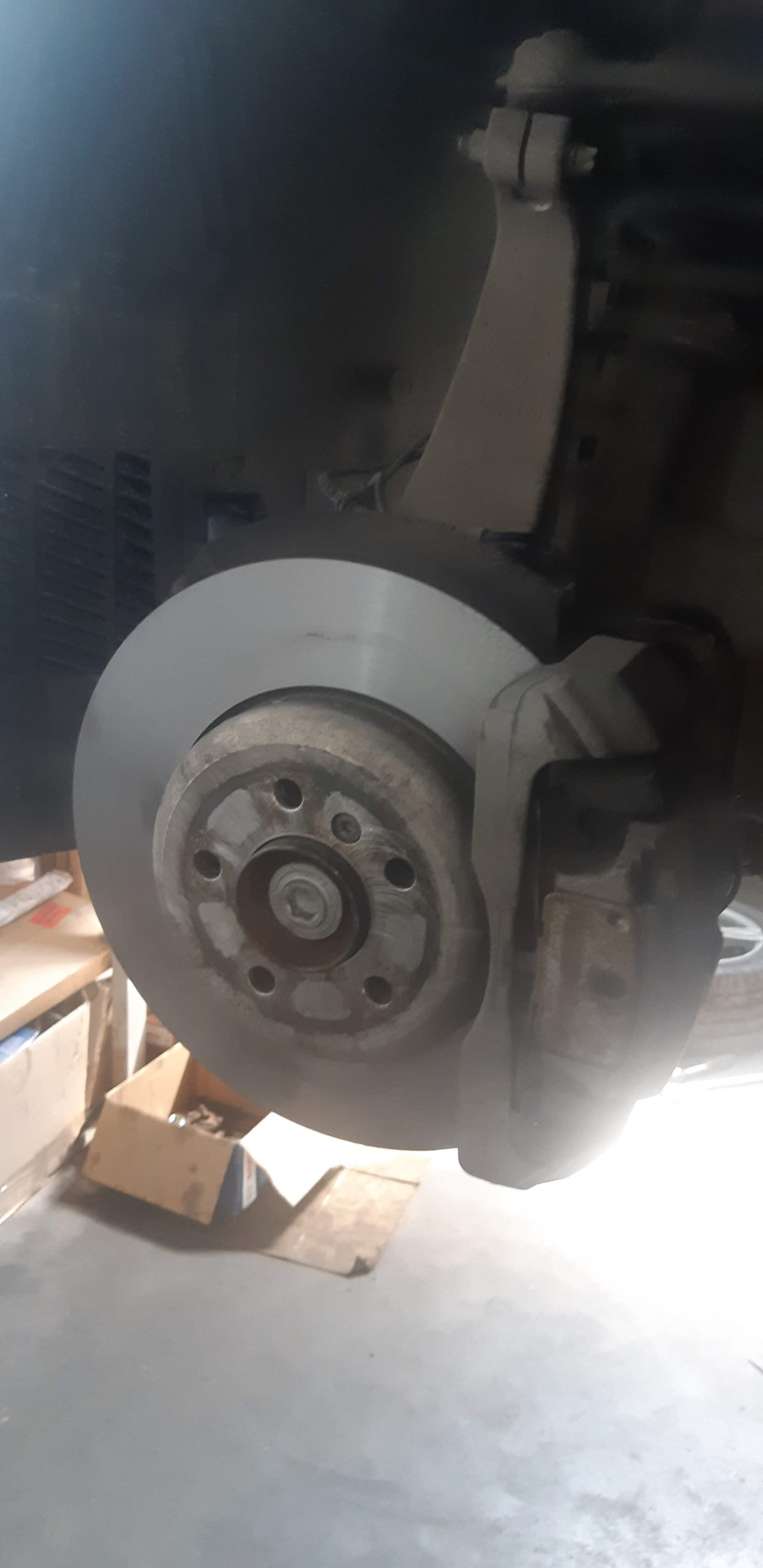 Биение тормозных дисков? Проточка! — BMW 5 series (F10), 3 л, 2012 года ...