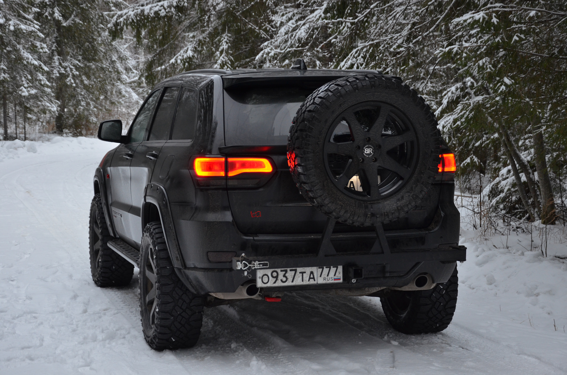 Буксировка jeep grand cherokee wk2 2014