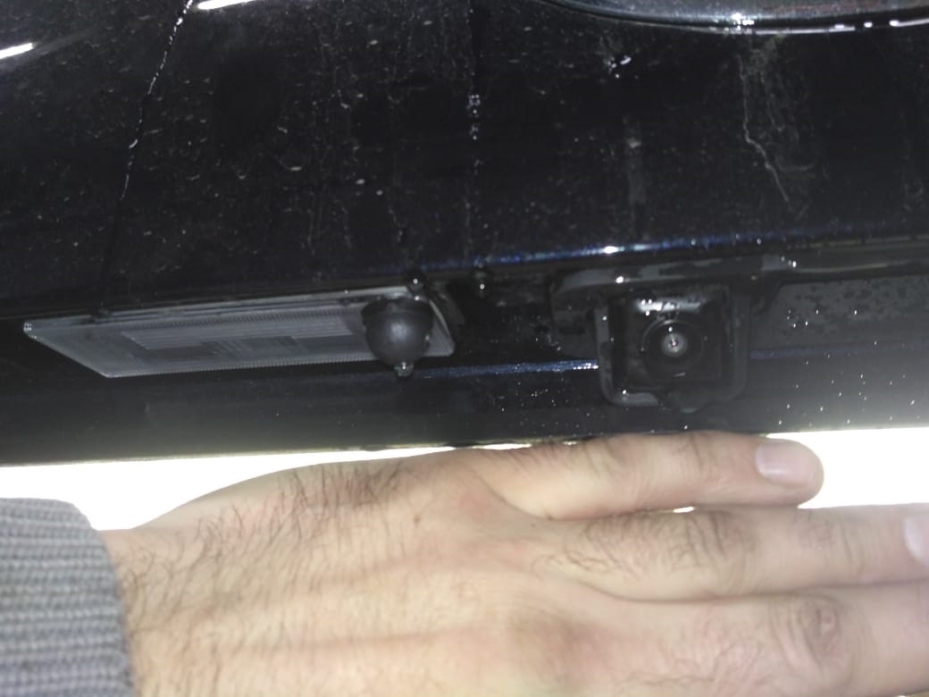 Установка омывателя камеры заднего вида — DRIVE2