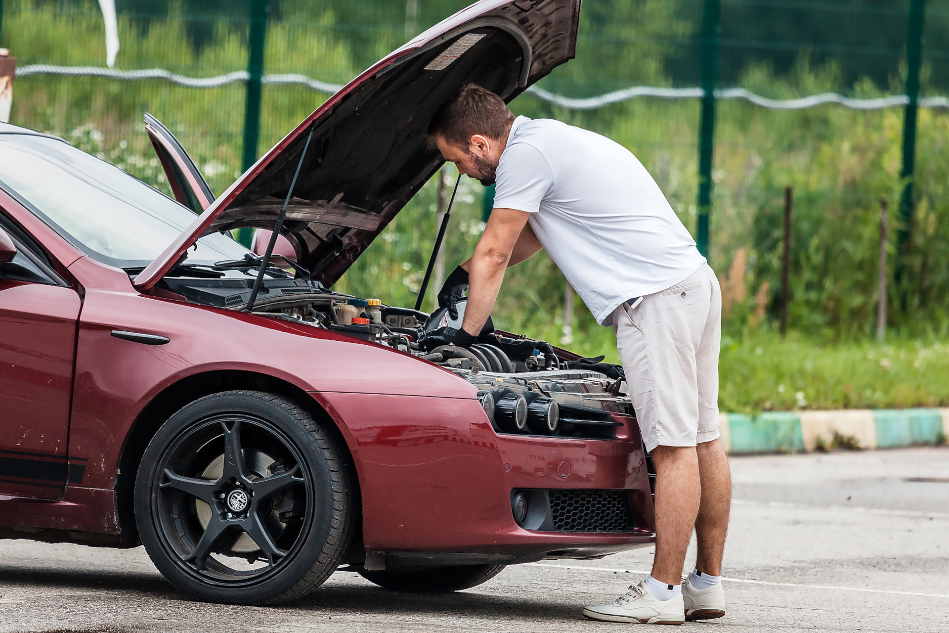 11. Тизер ремонта или впечатления от покатушек на треке. — Alfa Romeo 159,  2,2 л, 2008 года | покатушки | DRIVE2