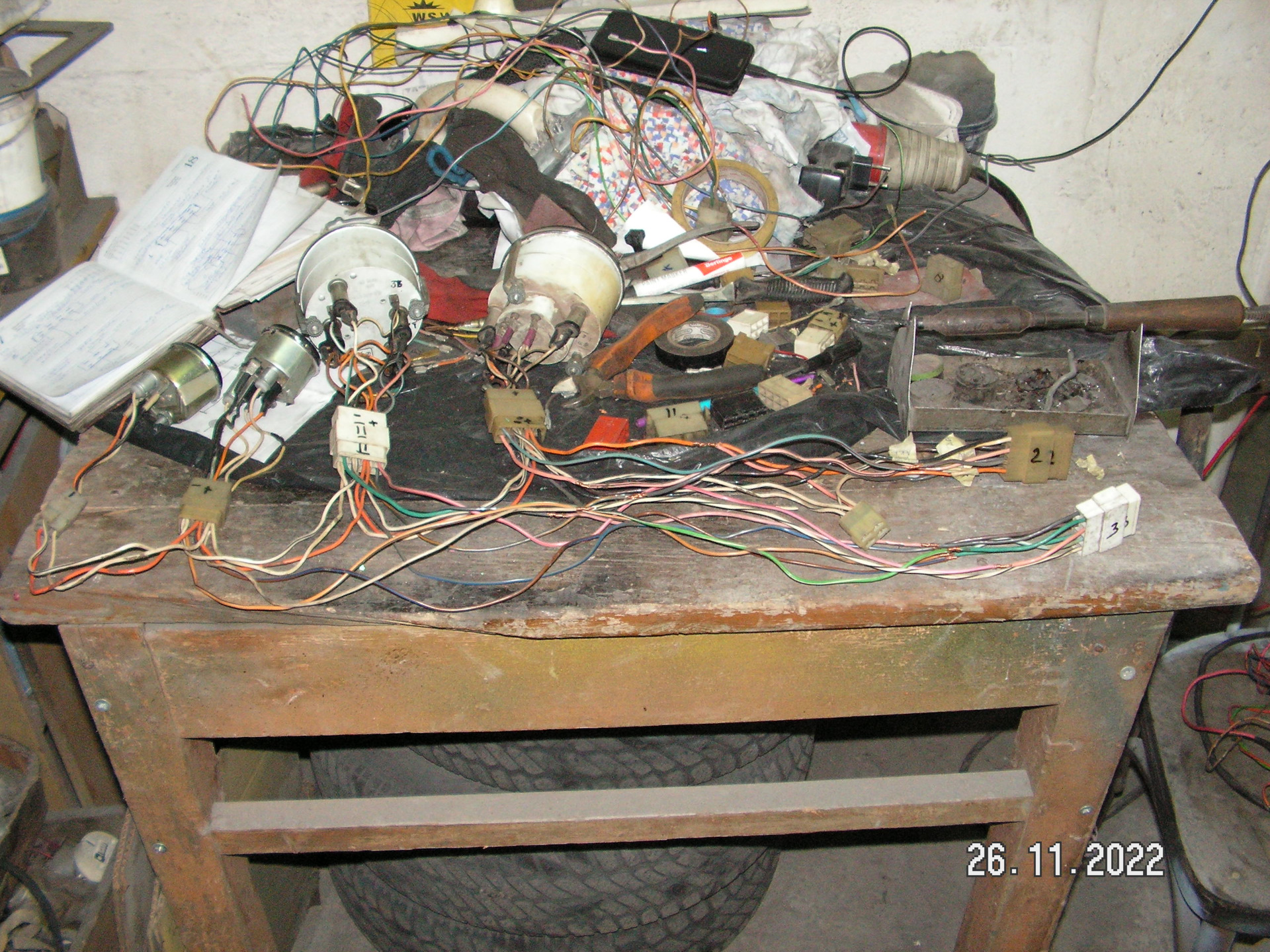 Изготовил щиток приборов. — Самодельный минитрактор, 1,5 л, 2015 года ...