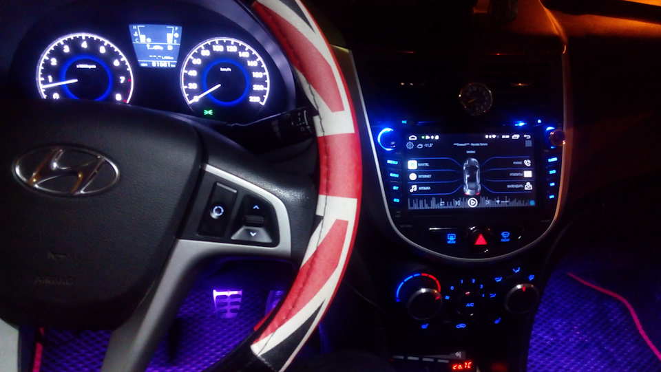 Наконец мы взяли Android магнитолу ! — Hyundai Solaris, 1,6 л, 2013 ...