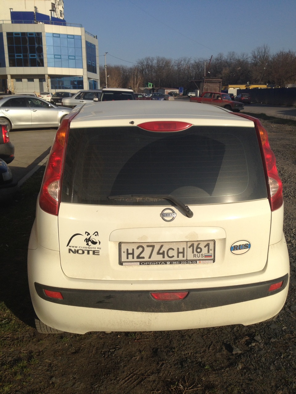 Настоящий Енот ) — Nissan Note (1G), 1,6 л, 2007 года | стайлинг | DRIVE2