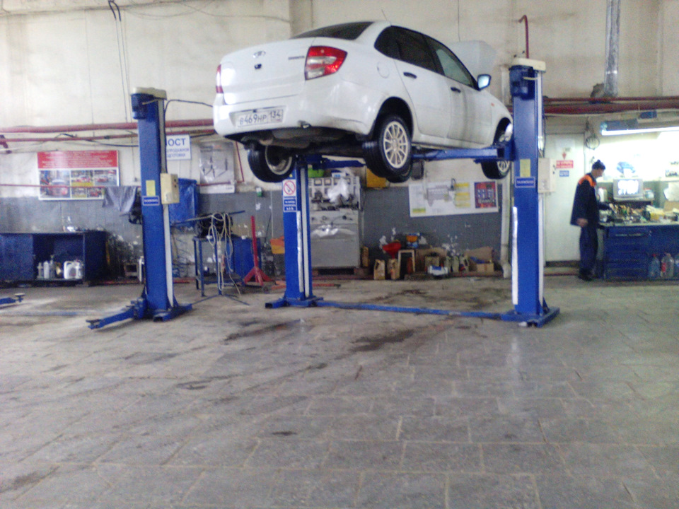 Исполнил предписание автоваза — Lada Гранта, 1,6 л, 2016 года | визит ...