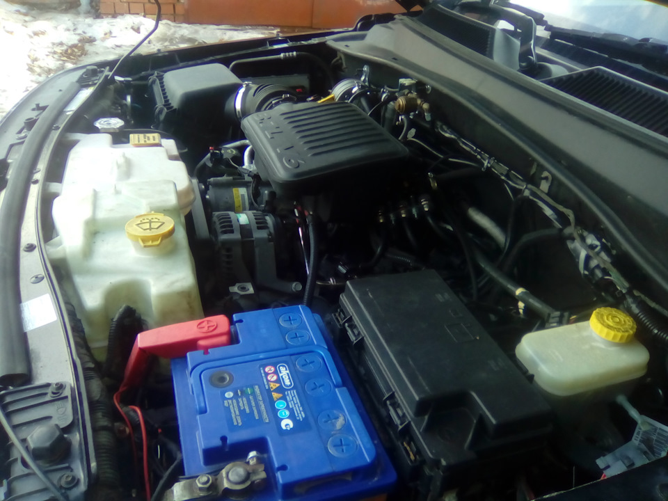 Замена помпы, мытье двигателя, совет. — Dodge Nitro, 3,7 л, 2007 года ...