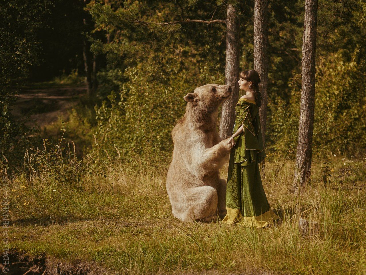 фото с медведем степаном