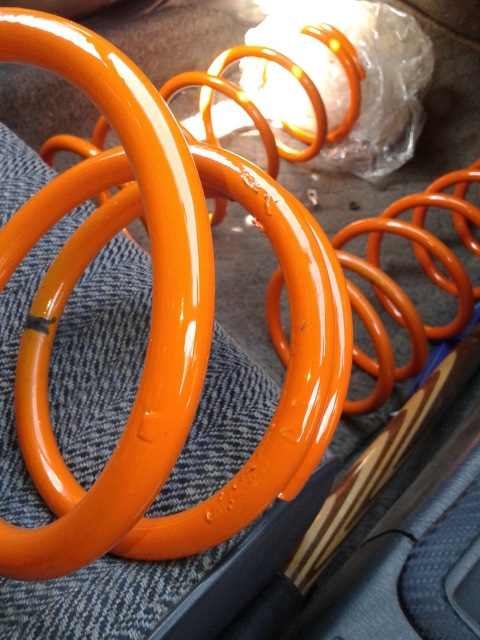 замена пружин — Toyota Sprinter (100), 1,5 л, 1993 года | тюнинг | DRIVE2