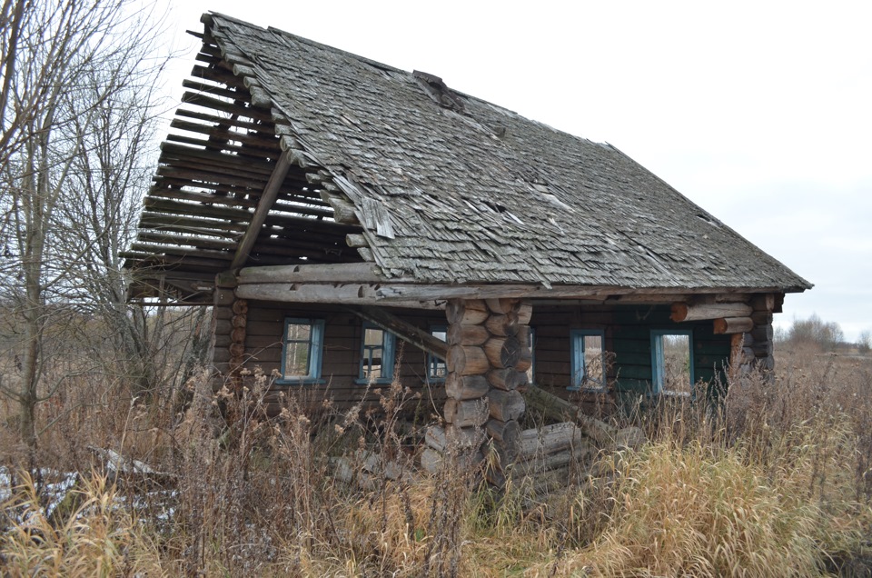 Фото разрушенной деревни