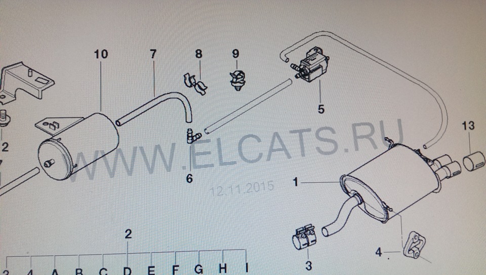 картерные газы в выхлопную трубу схема