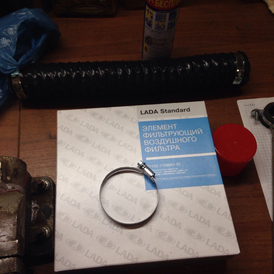 Замена воздушного фильтра и "типо что-то похожее на холодный забор ...