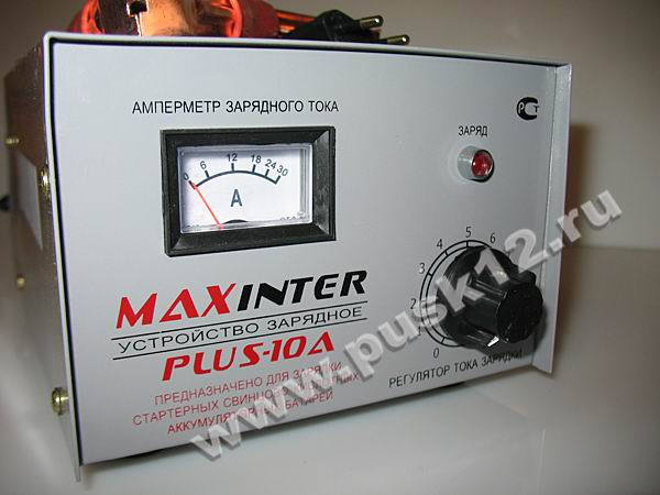 Зарядное устройство maxinter plus 10a схема