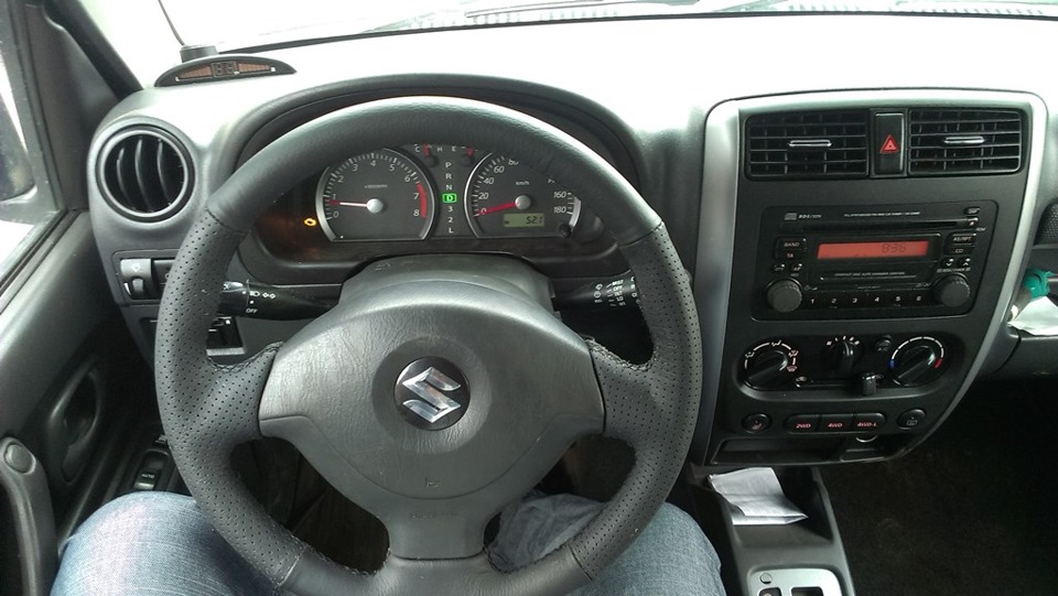 Как снять руль сузуки джимни Перетянул руль кожей. - Suzuki Jimny, 1,8 л, 2007 года тюнинг DRIVE2