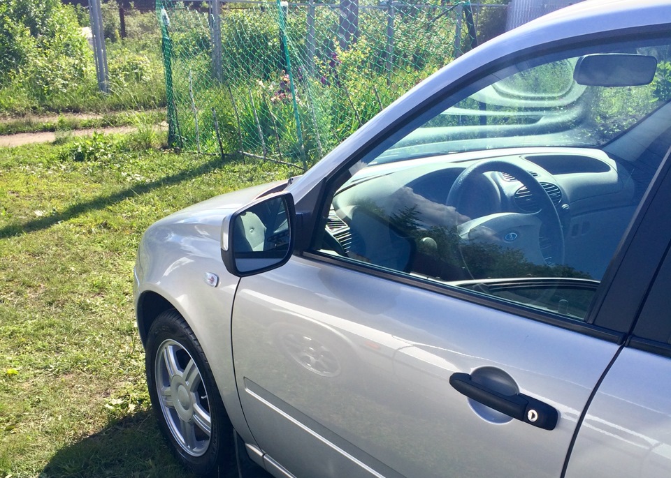 Замена расширительного бачка — Lada Калина седан, 1,6 л, 2008 года ...