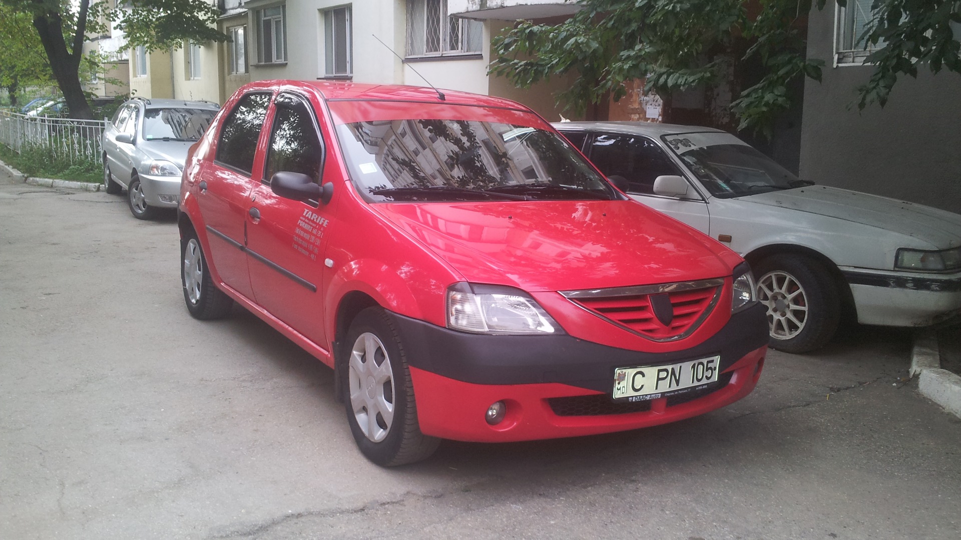 Dacia Logan (1G) 1.4 бензиновый 2007 | пожарная машина на DRIVE2