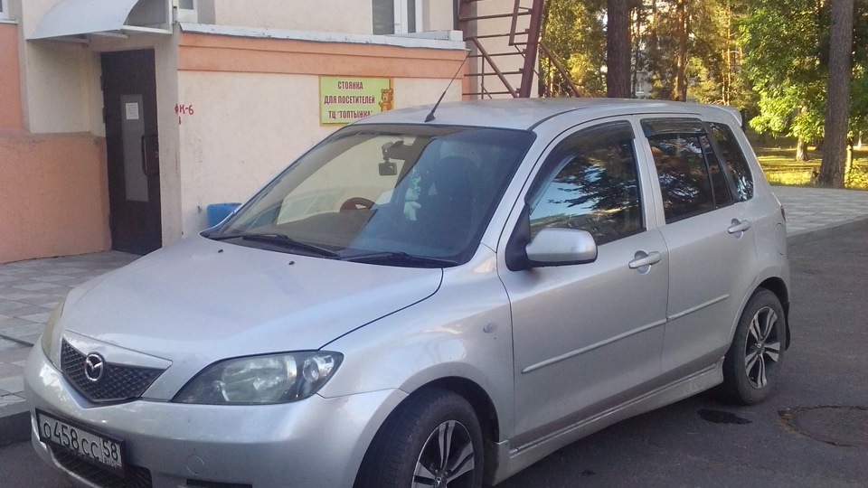 муз диск на кочках дребезжит(( заикается — Mazda Demio (2G), 1,3 л ...