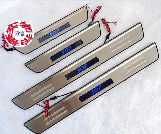 Накладки на дверные проемы — Peugeot 307 SW, 2 л, 2004 года | тюнинг ...