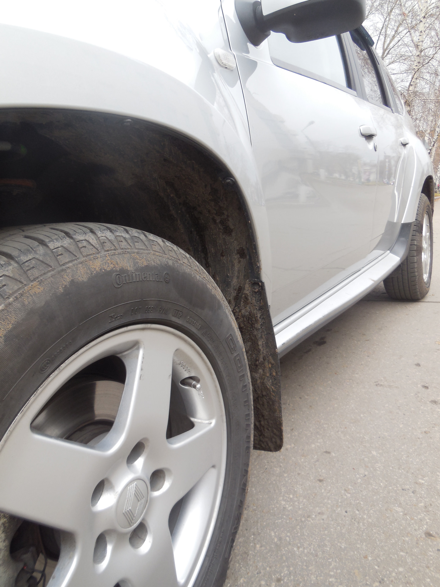 Брызговики Дастер-Гард — Renault Duster (1G), 2 л, 2012 года | тюнинг ...