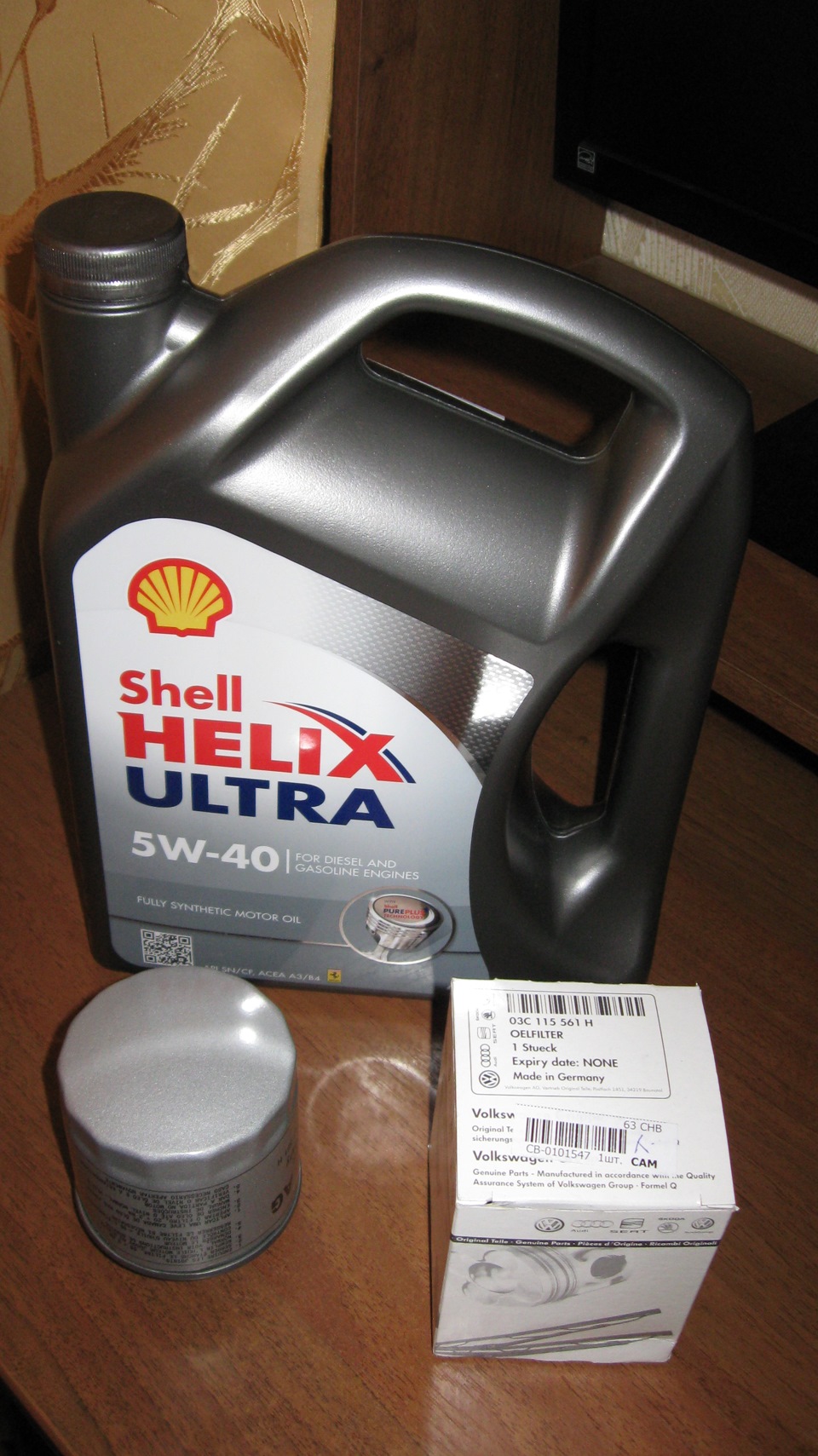 Замена масла — Volkswagen Polo Sedan, 1,6 л., 2013 года | расходники ...