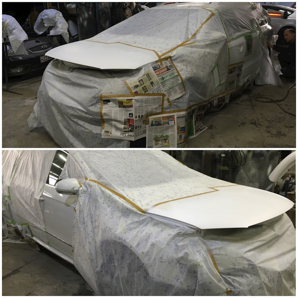 В процессе — Volkswagen Passat Variant (B6)