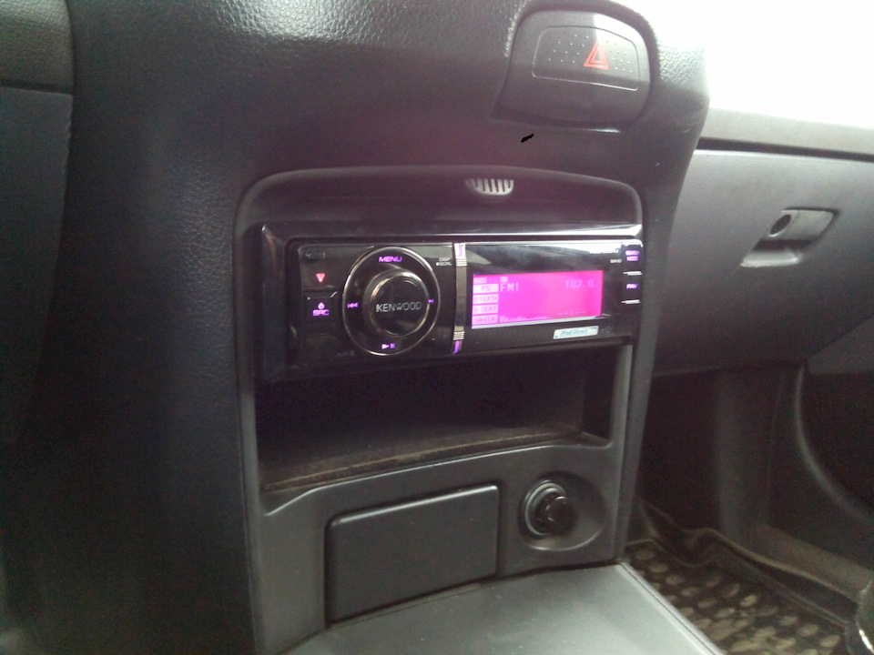 Как установить автомагнитолу на ниссан примера