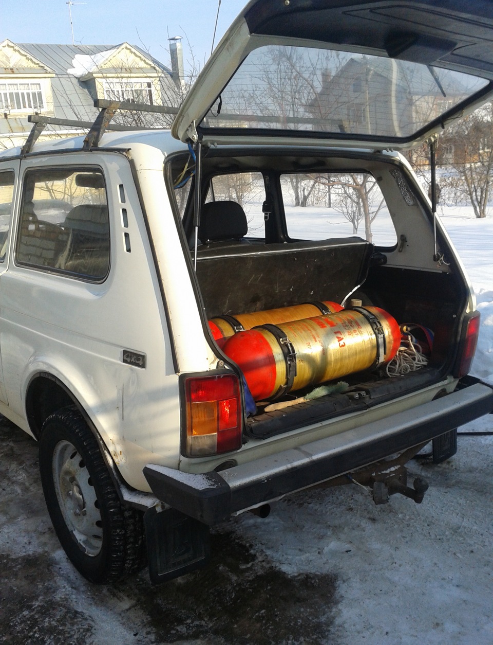 ГБО метан — Lada 4x4 3D, 1,7 л, 1995 года | заправка | DRIVE2