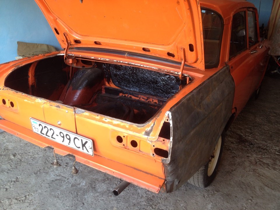 Запись№10 Варим задок продолжение… — ИЖ Москвич 412, 1,5 л, 1979 года ...