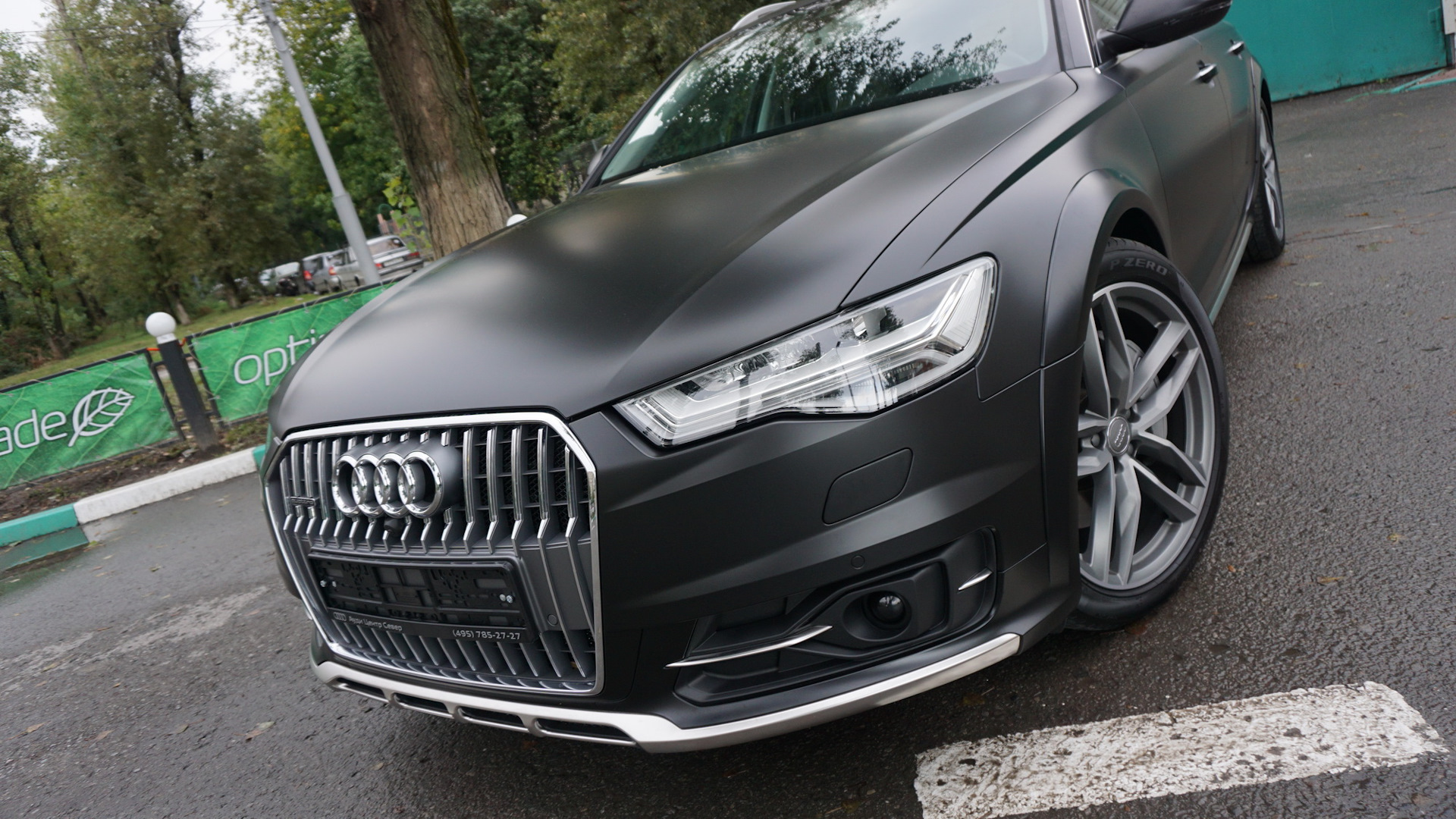 Audi A6 allroad — Black Satin — Color Car на DRIVE2