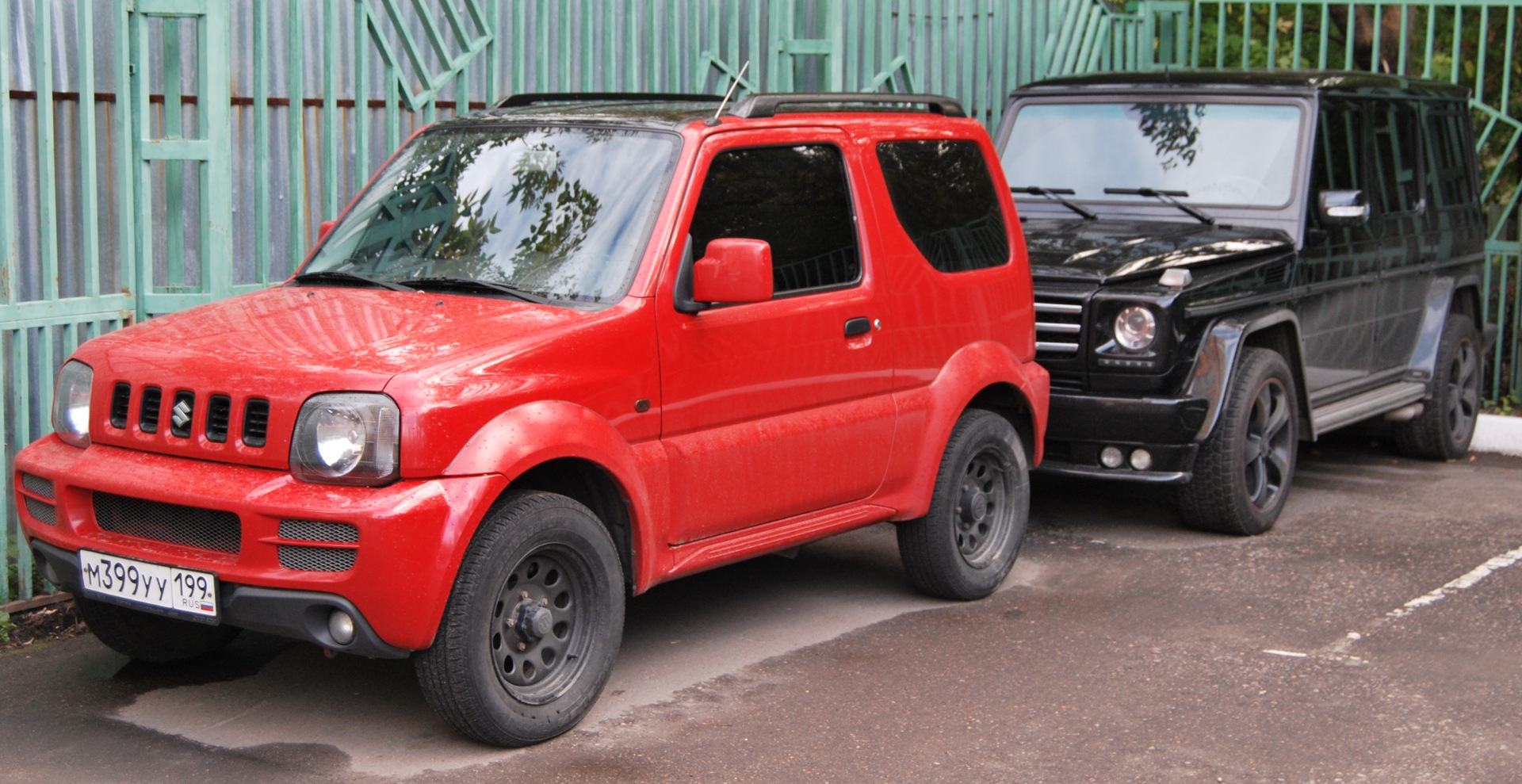 Кубики — Suzuki Jimny, 1,3 л, 2006 года | прикол | DRIVE2