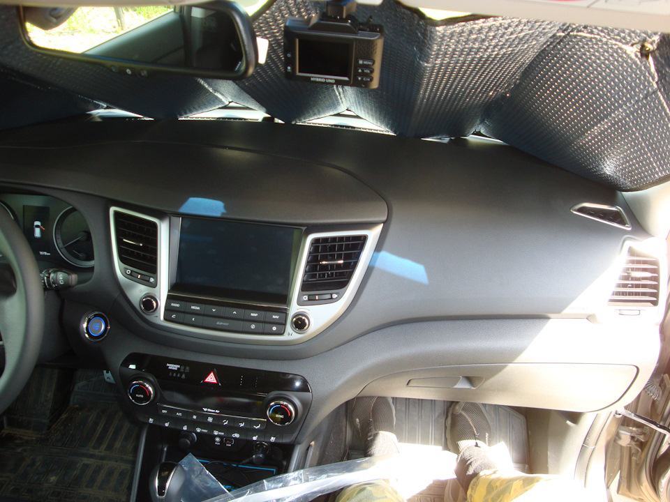 Передняя панель Tucson по дефолту. — Hyundai Tucson (TL)