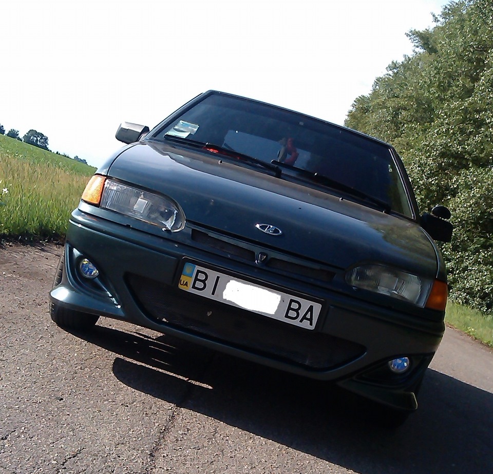 Передний бампер LEX — Lada 2114, 1,6 л, 2008 года | тюнинг | DRIVE2