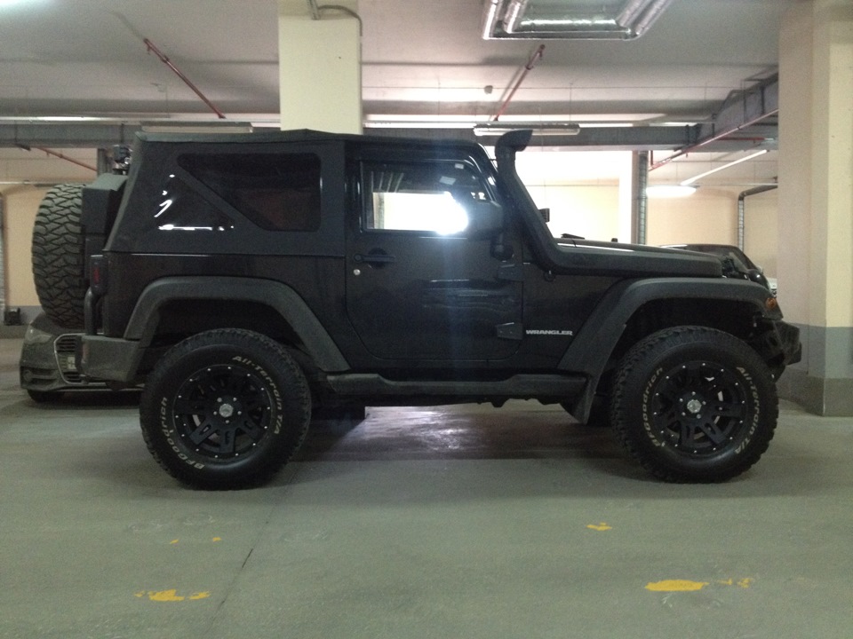 Гудрич АТ 305/65R17 vs Мики Томпсон MTZ 315/70R17. — Jeep Wrangler (JK ...