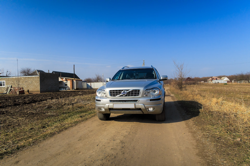 Самара — Кавказская — Краснодар. — Volvo XC90 (1G), 2,5 л, 2012 года ...