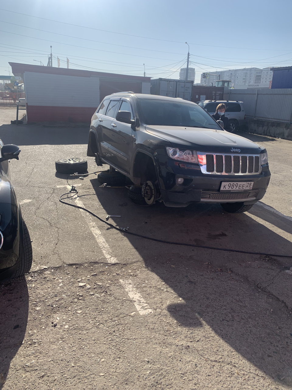 Борьба с вибрацией — Jeep Grand Cherokee (WK2), 3,6 л, 2012 года | шины |  DRIVE2